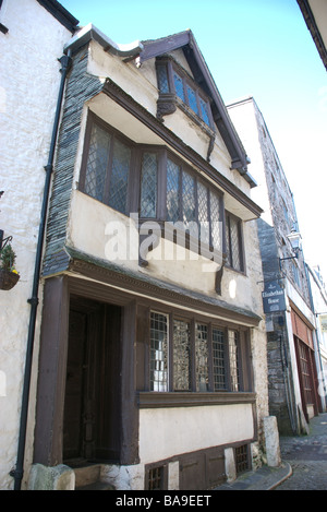 Das historische Elizabethan House Museum, New Street, Barbican, Plymouth, Devon, UK Stockfoto