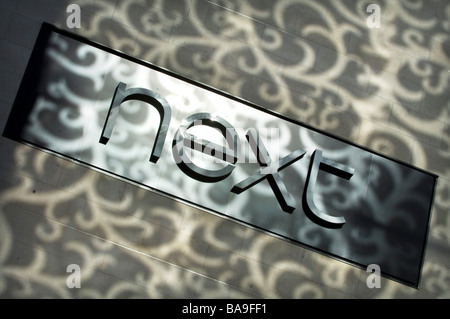 Kleidung und Haushaltswaren Einzelhandel weiter in Highcross Leicester Stockfoto