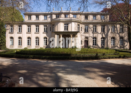 Haus der Wannsee-Konferenz, Berlin, Deutschland Stockfoto