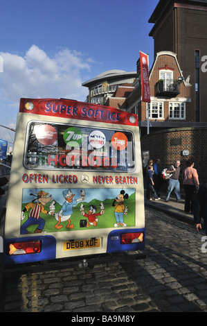 Ice Cream van London Stockfoto