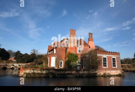 Allgemeine Ansichten Boxted Hall Boxted in der Nähe von Sudbury, Suffolk Stockfoto