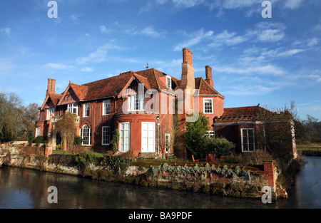 Allgemeine Ansichten Boxted Hall Boxted in der Nähe von Sudbury, Suffolk Stockfoto