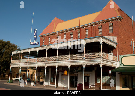 Palace Hotel auf Argent Straße gebrochen Hill New South Wales Australien Stockfoto