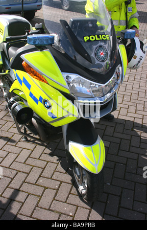 BMW R1200RT Polizeimotorrad von der Polizei (Police Service of Northern Ireland) Stockfoto