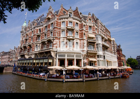 Luxus Hotel de l ' Europe am Fluss Amstel in amsterdam Stockfoto