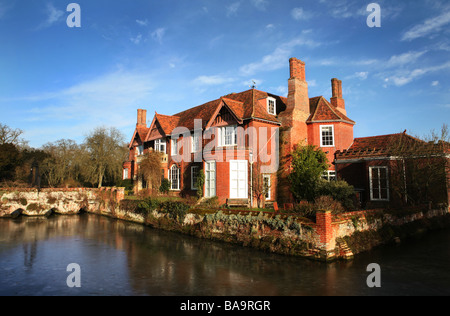 Allgemeine Ansichten Boxted Hall Boxted in der Nähe von Sudbury, Suffolk Stockfoto