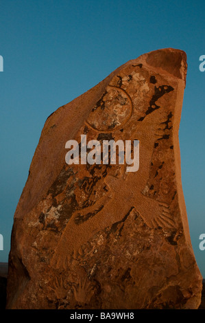 Skulptur-Symposium in Living Desert Reserve Broken Hill New South Wales Australien Stockfoto