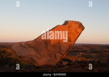 Skulptur-Symposium in Living Desert Reserve Broken Hill New South Wales Australien Stockfoto