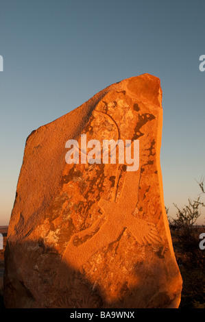 Skulptur-Symposium in Living Desert Reserve Broken Hill New South Wales Australien Stockfoto