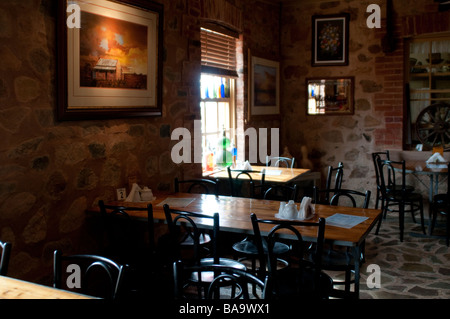 Silverton Cafe innen New South Wales Australia Stockfoto