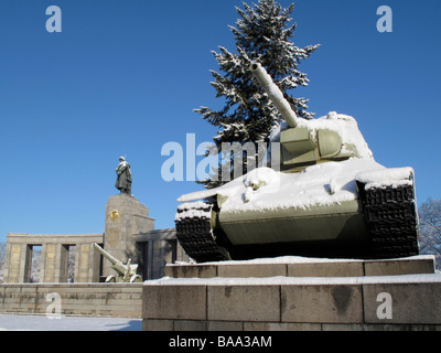 Sowjetisches Ehrenmal Tiergarten Berlin Stockfoto