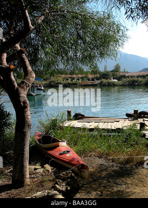 Flusslandschaft in Dalyan, Türkei Stockfoto