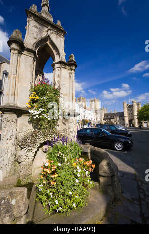 Wells Cathedral Somerset England UK Stockfoto