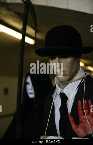 Anti-g-20-Demonstranten in London Stockfoto