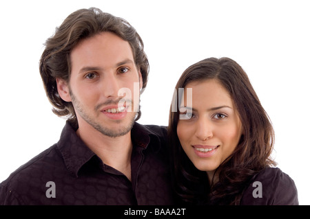 Porträt eines jungen Paares Stockfoto