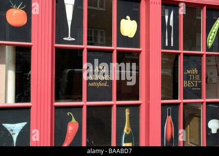 Oper-Quartal-Restaurants in Stockfoto