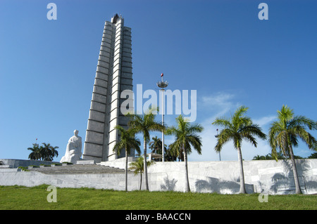 José Marti Denkmal, Havanna, Kuba Stockfoto