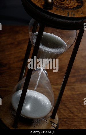 10-Minuten-Sanduhr oder Sanduhr timer Stockfoto