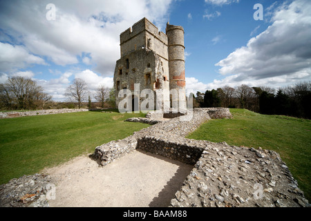 DONNINGTON CASTLE NEWBURY BERKSHIRE ENGLAND DONNINGTON in der Nähe von NEWBURY 7. April 2009 Stockfoto