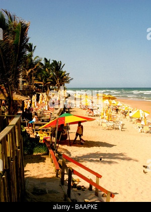 Flamingo Beach, Salvador da Barra, Brasilien Stockfoto