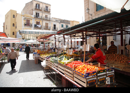 Markt, Mercato della Vucciria, Palermo, Sizilien, Italien Stockfoto