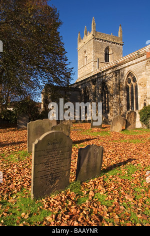 Pfarrkirche St. Maria, Barton am Humber, North Lincolnshire, Vereinigtes Königreich Stockfoto