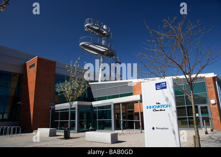 das Innovationszentrum Nordirland Wissenschaft Park titanic Viertel Queens island Belfast Nordirland Vereinigtes Königreich Stockfoto