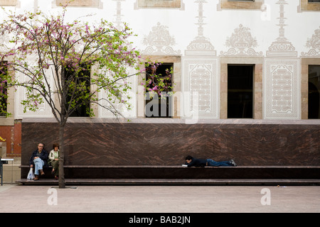 Barcelona Zentrum für zeitgenössische Kultur befindet sich in El Raval in der Ciutat Vella Bezirk von Barcelona Cataunya Spanien Stockfoto