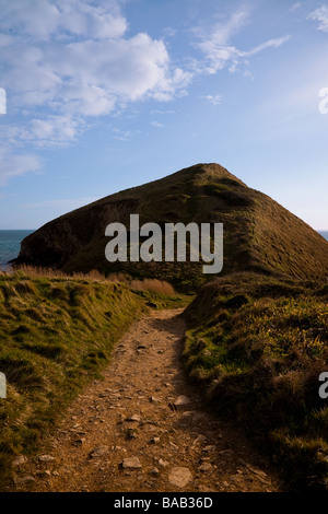 Worbarrow Bucht östlich von Lulworth Cove in Dorset Juraküste Welterbe-Aufstellungsort. Stockfoto