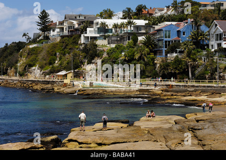 Marine Parade, Manly, in der Nähe von Sydney, NSW, Australien Stockfoto