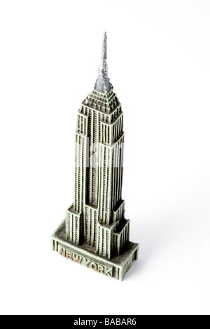 Souvenir-Kühlschrank-Magnet auf das Empire State Building Stockfoto