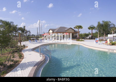 Architektur, individuelle Häuser, Florida, gemeinschaftlichen Einrichtungen Stockfoto