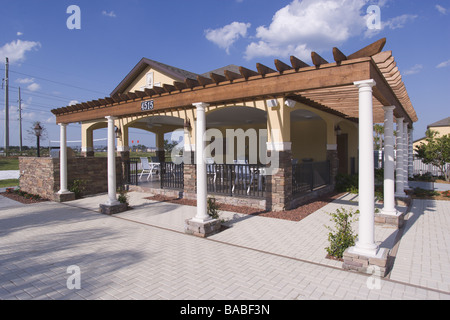 Architektur, individuelle Häuser, Florida, gemeinschaftlichen Einrichtungen Stockfoto