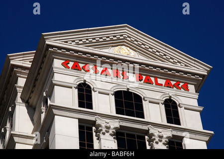 Haupteingang zum Caesars Palace Las Vegas Boulevard Las Vegas Nevada, usa Stockfoto