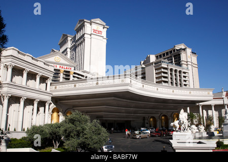 Haupteingang zum Caesars Palace Las Vegas Boulevard Las Vegas Nevada, usa Stockfoto