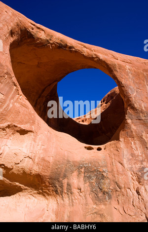 Mokassin-Bogen im Monument Valley Tribal Park, Arizona, USA Stockfoto