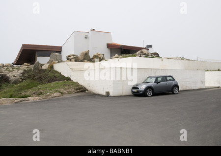 Boa Nova Teehaus im Leça da Palmeira in der Nähe von Porto, Portugal Stockfoto