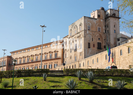 Pallazzo dei Normanni, Palazzo Reale, Königspalast, Palermo, Sizilien, Italien Stockfoto