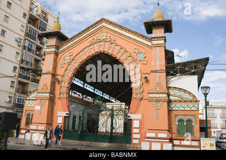 Markthalle Malaga Costa del Sol Spanien Salamanca Stockfoto
