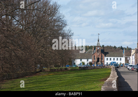 Gifford East Lothian Schottland High Street Stockfoto