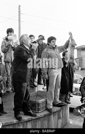 Brianza Geschichtsbild 1960 1970 Stockfoto