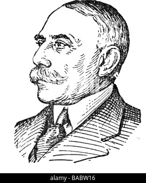 Elgar, Edward Sir, 2.6.1857 - 23.2.1934, britischer Komponist, Porträt eines Musiklexikons, Stockfoto