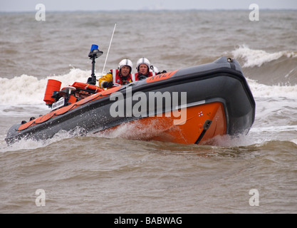 ATLANTIC 75 ILB VOM STRAND HAPPISBURGH NORFOLK EAST ANGLIA ENGLAND UK Stockfoto