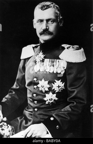Rupert, 18.5.1869 - 2.8.1955, Prinz von Bayern, Deutscher General, halbe Länge, Postkarte, ca. 1910, Stockfoto