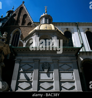 Die Sigismund-Kapelle in der Wawel-Kathedrale in Krakau, Polen Stockfoto