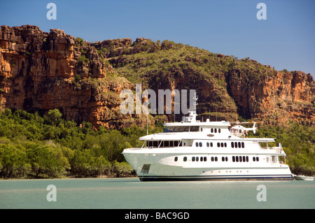 Australien, Western Australia, Kimberley-Region, Perosuos Creek, True North verankert Stockfoto