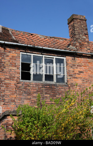 Ein leeres Haus in einem Dorf U.K. Stockfoto