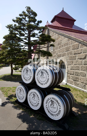 Nikka Yoichi single-Malt Whisky-Destillerie in Yoichi Hokkaido Japan auf Donnerstag, 16. April 2009 Stockfoto