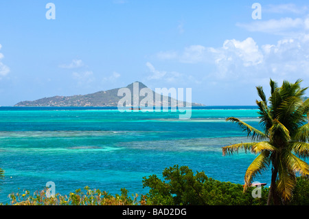 Petit Martinique von Carriacou Grenadinen Grenada Stockfoto