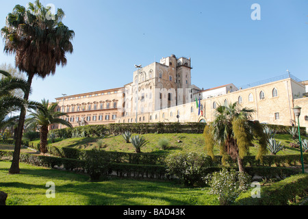 Pallazzo dei Normanni, Palazzo Reale, Königspalast, Palermo, Sizilien, Italien Stockfoto